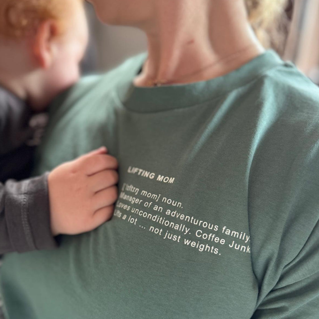 Cropped T-Shirt Lifting Mom